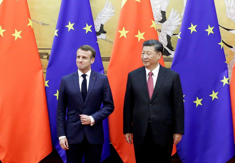 Macron and Xi Set to Discuss Trade Concerns, War in Ukraine