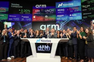 SoftBank’s Arm Nets $65bn Valuation in Blockbuster Nasdaq Debut